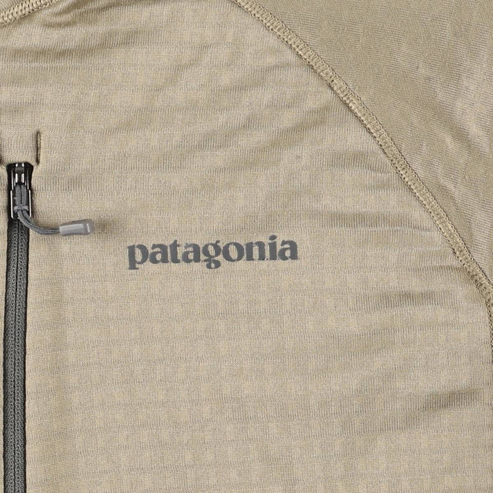 Patagonia Regulator R1 Pullover 40109FA15 Half-Zip Softshell Jacket, Men's XL polyester Beige type Vintage Second Hand