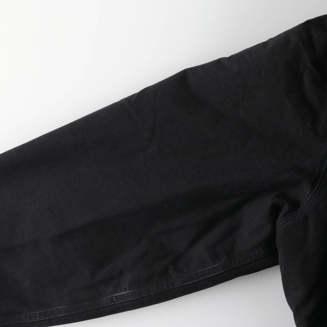 Carhartt Active Jacket, Padded Duck Full-Zip Hoodie, Made in USA, Men's XXL cotton black type Vintage Second Hand