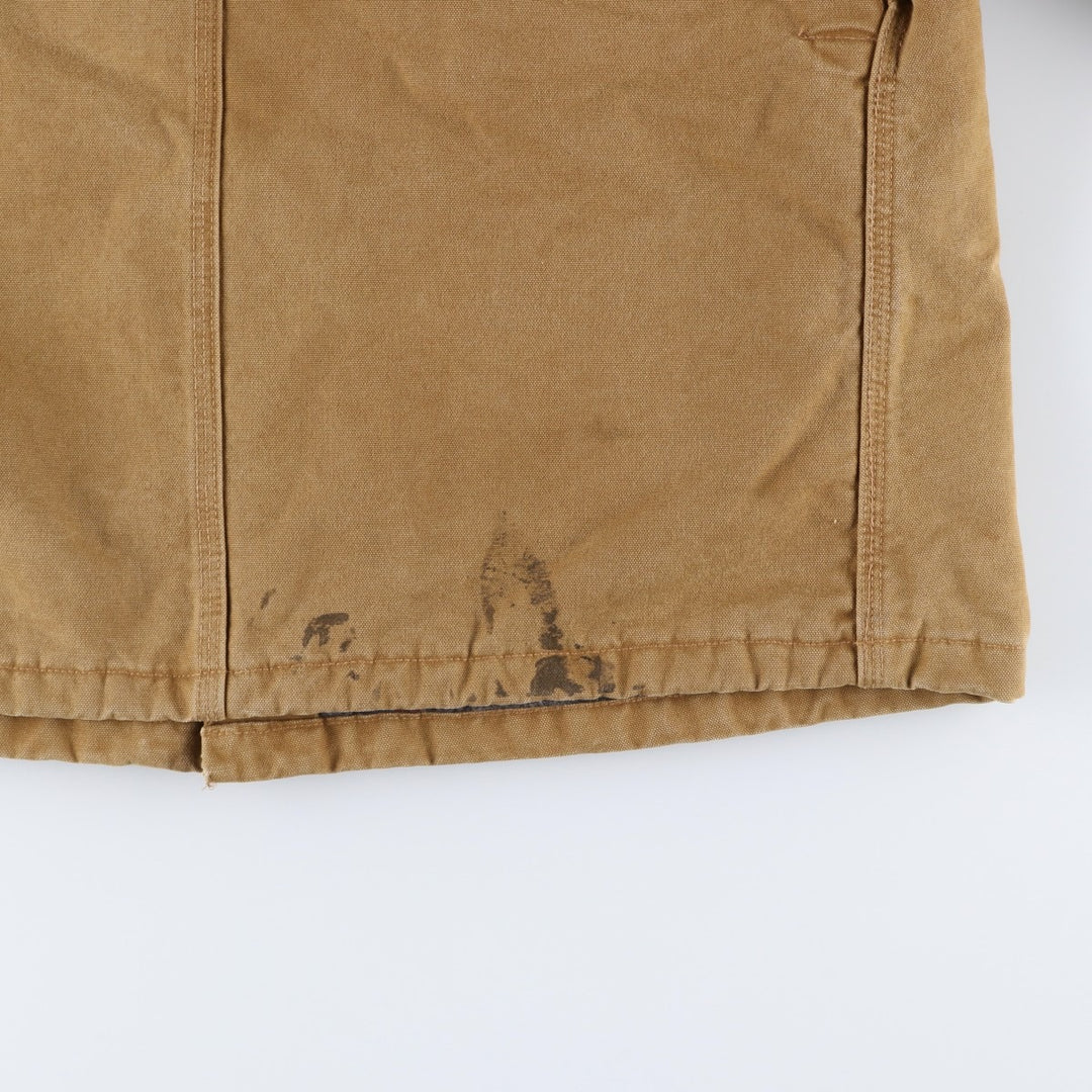 2000'S Carhartt Michigan Chore Coat Duck Coverall Men's XL cotton brown type Vintage Second Hand