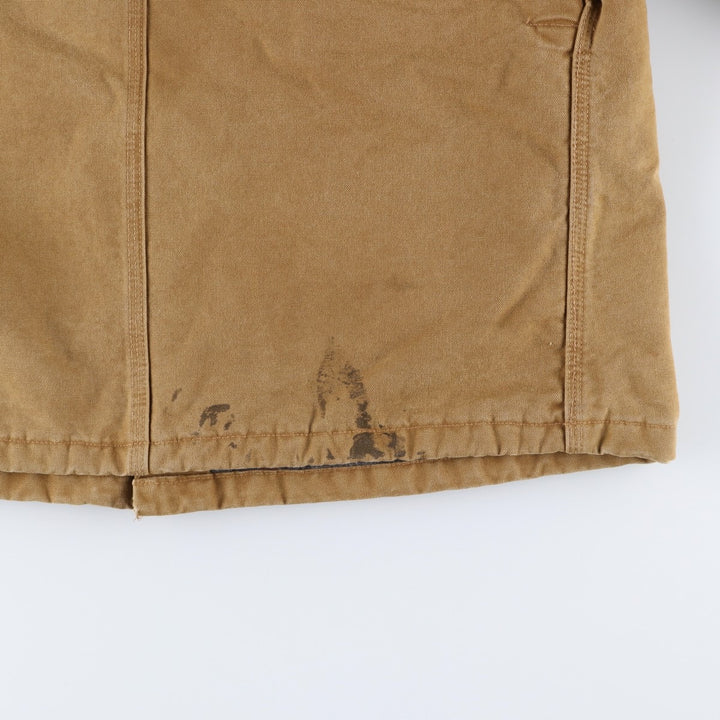 2000'S Carhartt Michigan Chore Coat Duck Coverall Men's XL cotton brown type Vintage Second Hand