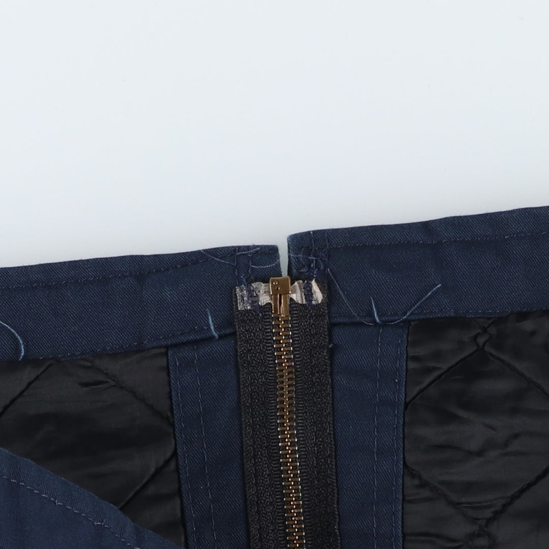 Dickies padded work jacket, men's size XL unclear navy blue type Vintage Second Hand