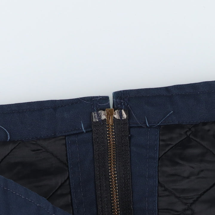 Dickies padded work jacket, men's size XL unclear navy blue type Vintage Second Hand