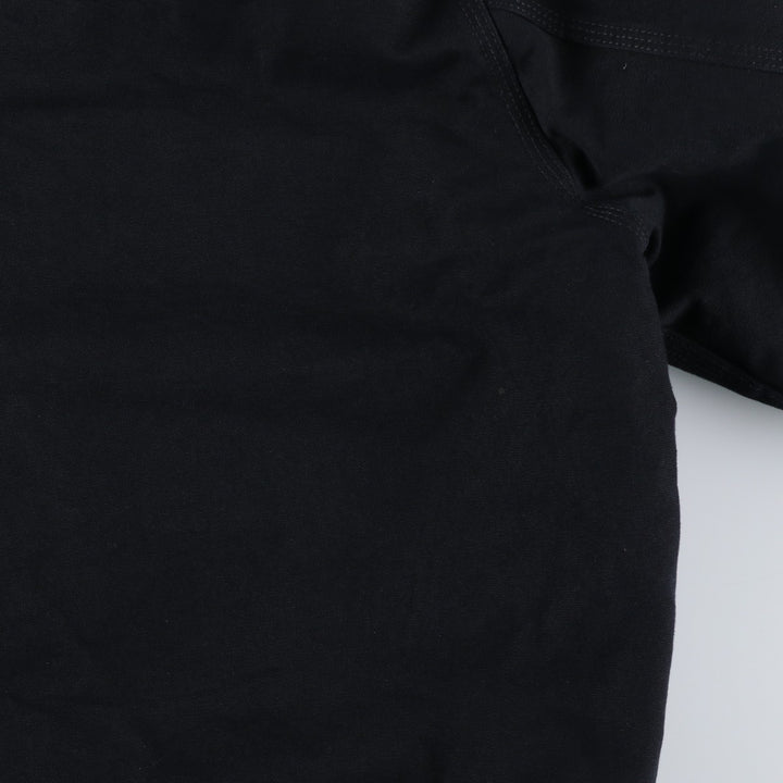 Carhartt Active Jacket, HELMETS TO HARDHATS, Padded Duck Full-Zip Hoodie, Made in USA, Men's XXL cotton black type Vintage Second Hand