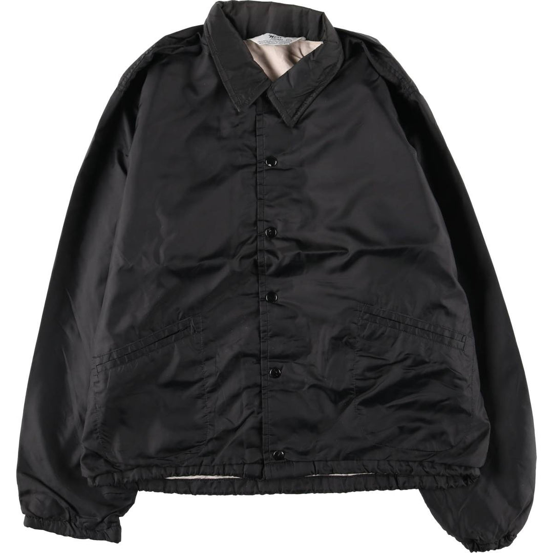 Vintage 1980'S West Wind coach jacket with back print, made in the USA, size L. unclear black type Vintage Second Hand