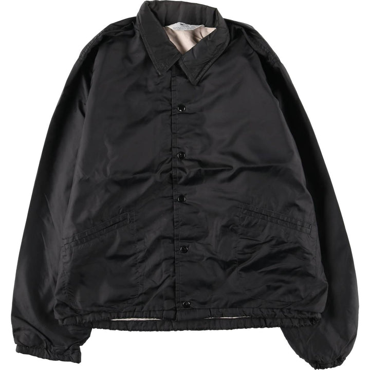 Vintage 1980'S West Wind coach jacket with back print, made in the USA, size L. unclear black type Vintage Second Hand