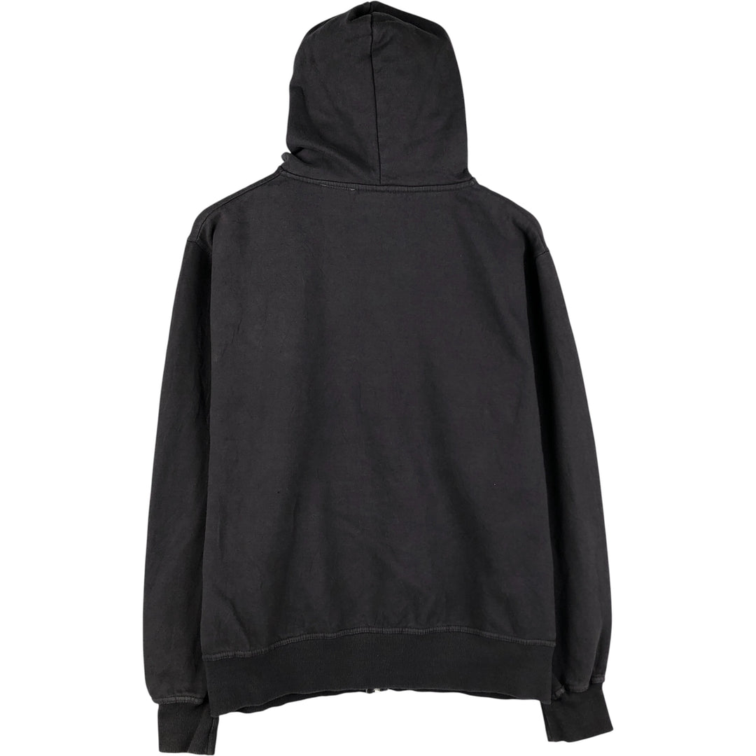 2000'S STONE FREE JIMI HENDRIX Band Full-Zip Hoodie, Men's Size L cotton black type Vintage Second Hand