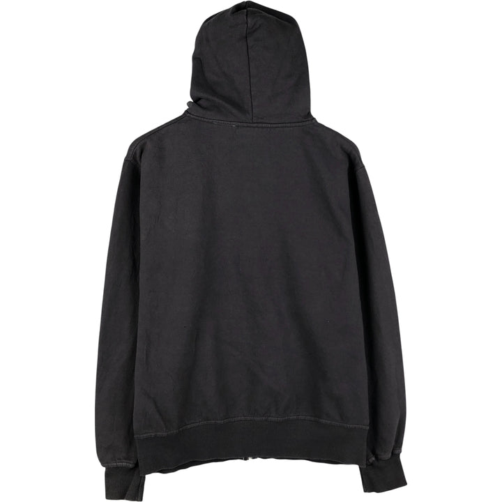 2000'S STONE FREE JIMI HENDRIX Band Full-Zip Hoodie, Men's Size L cotton black type Vintage Second Hand