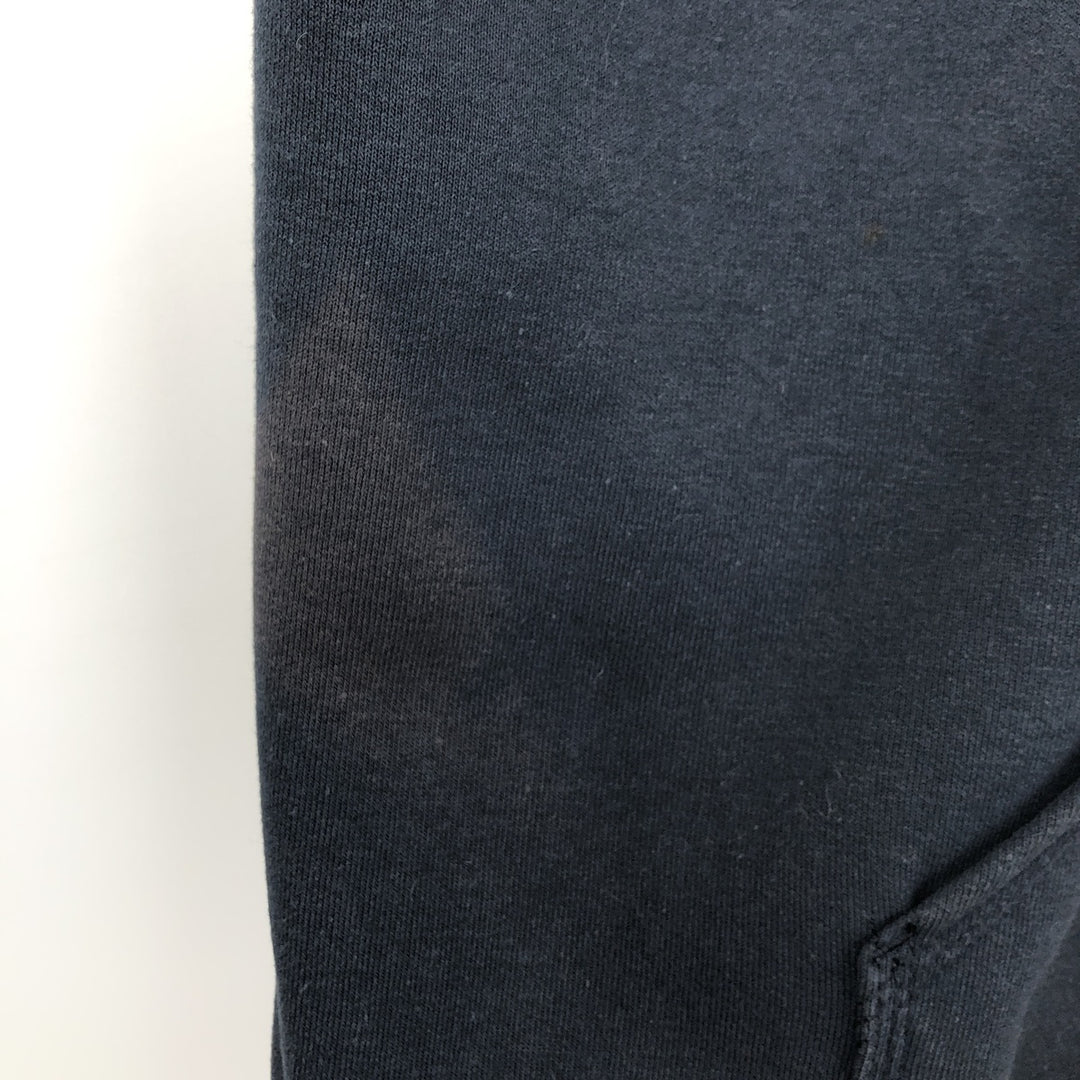 Carhartt Sweat Full Zip Hoodie Men's XL cotton navy blue type Vintage Second Hand