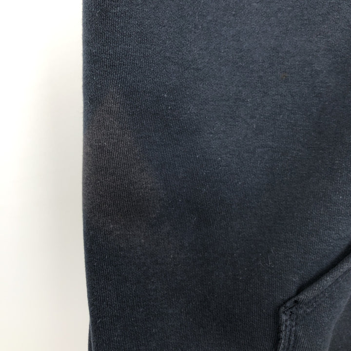 Carhartt Sweat Full Zip Hoodie Men's XL cotton navy blue type Vintage Second Hand