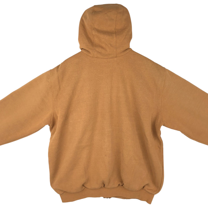Carhartt Sweat Full Zip Hoodie Men's XL unclear brown type Vintage Second Hand