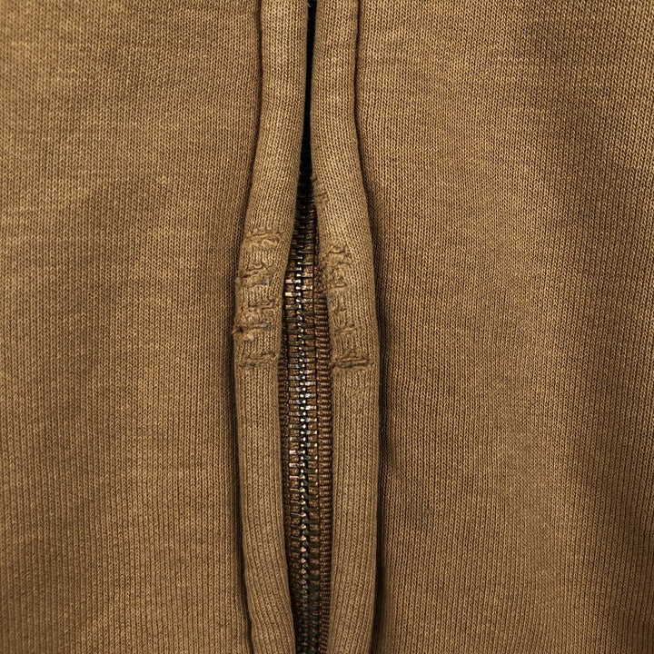 Carhartt Sweat Full Zip Hoodie Men's XL unclear brown type Vintage Second Hand