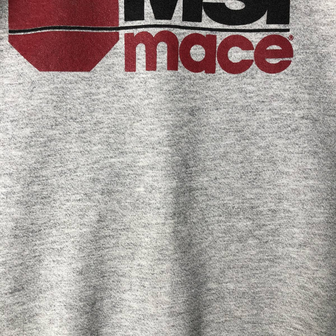 Vintage 1980'S Fruit of the Loom print sweatshirt, made in the USA, men's size XXL cotton gray type Vintage Second Hand