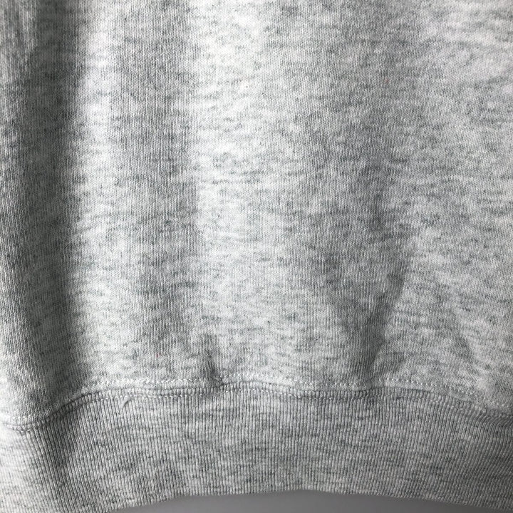90'S Fruit of the Loom printed sweatshirt, sweatshirt, men's XL size, vintage cotton pale white type Vintage Second Hand