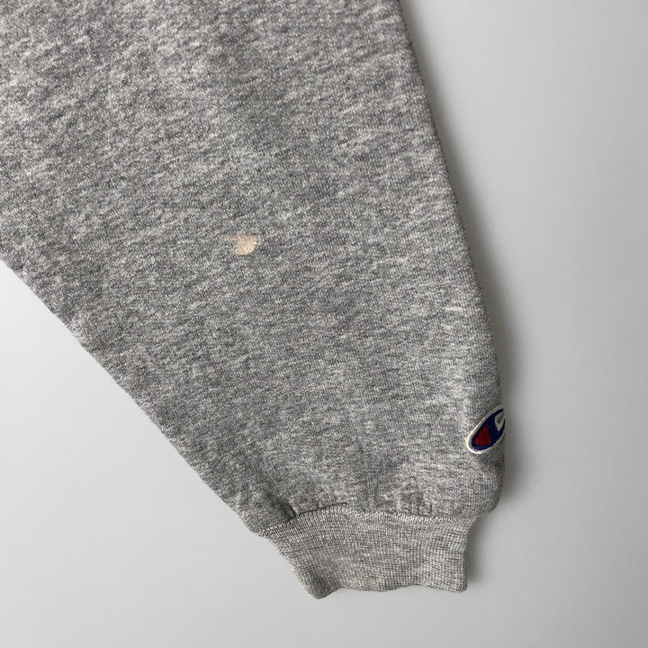 Vintage 90'S Champion Authentic Athletic Apparel college sweatshirt, size M, men's cotton gray type Vintage Second Hand