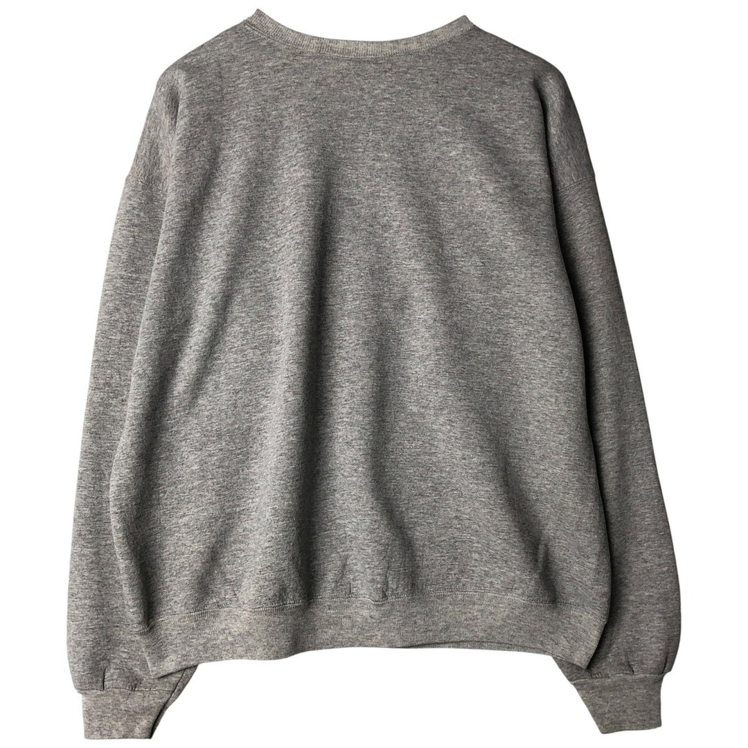 90'S Champion College Sweatshirt, Men's L Size Vintage cotton gray type Vintage Second Hand