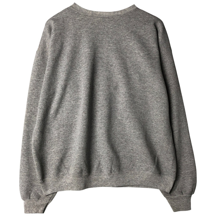 90'S Champion College Sweatshirt, Men's L Size Vintage cotton gray type Vintage Second Hand