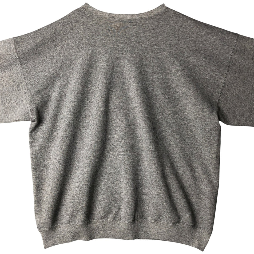 90'S Champion College Sweatshirt, Men's L Size Vintage cotton gray type Vintage Second Hand
