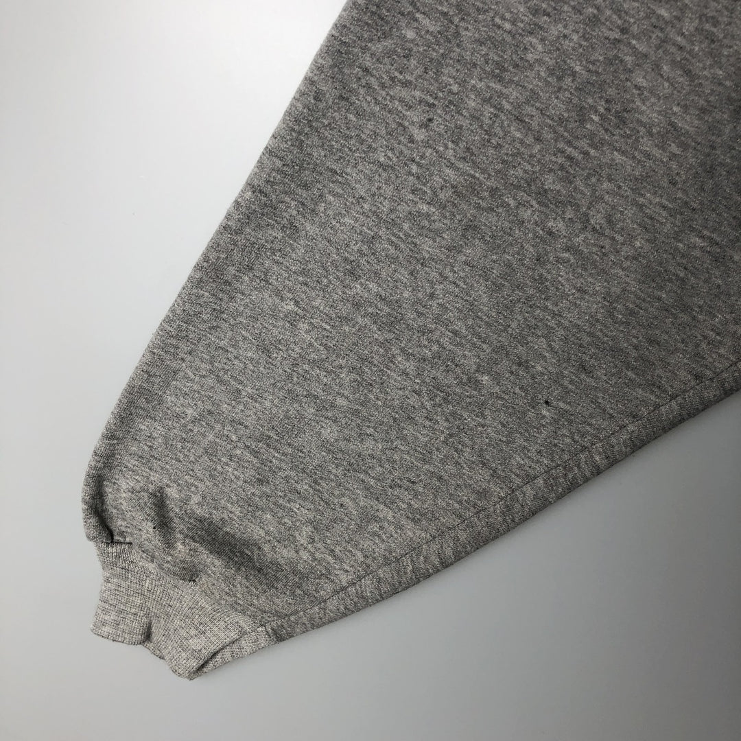 90'S Champion College Sweatshirt, Men's L Size Vintage cotton gray type Vintage Second Hand