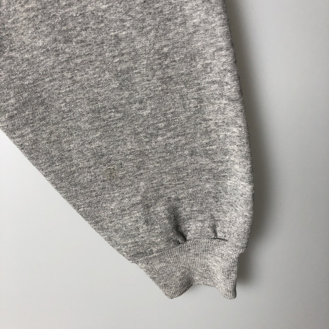 90'S Champion College Sweatshirt, Men's L Size Vintage cotton gray type Vintage Second Hand