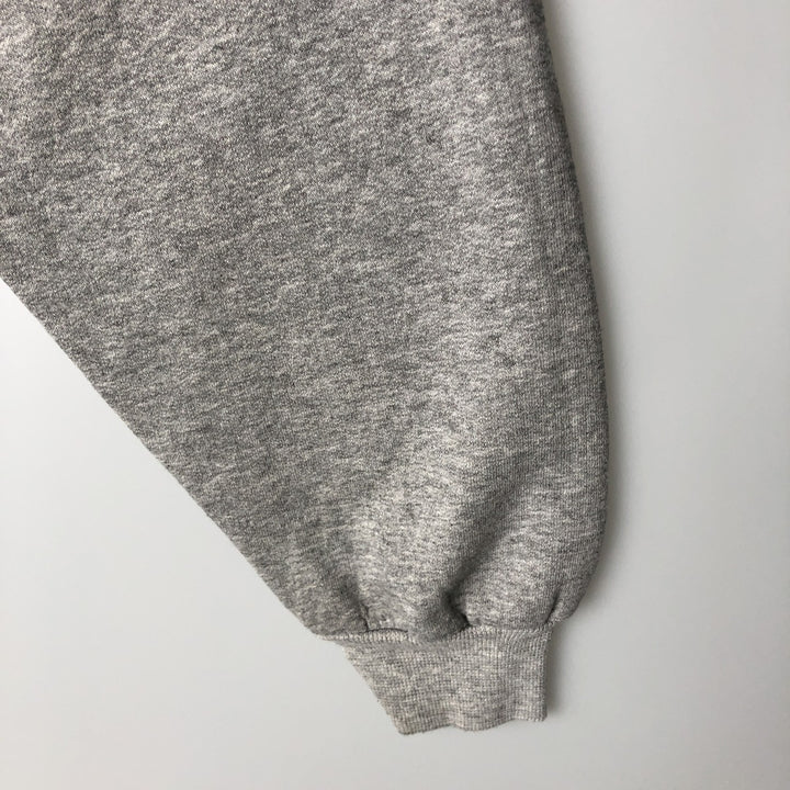 90'S Champion College Sweatshirt, Men's L Size Vintage cotton gray type Vintage Second Hand