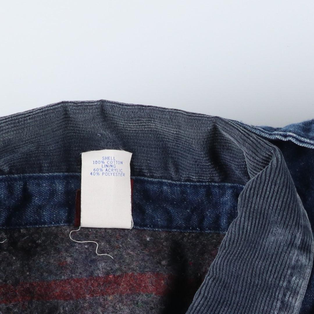 Vintage 1980'S Big Ben bat-dyed denim coverall, made in the USA, size XL. cotton blue type Vintage Second Hand