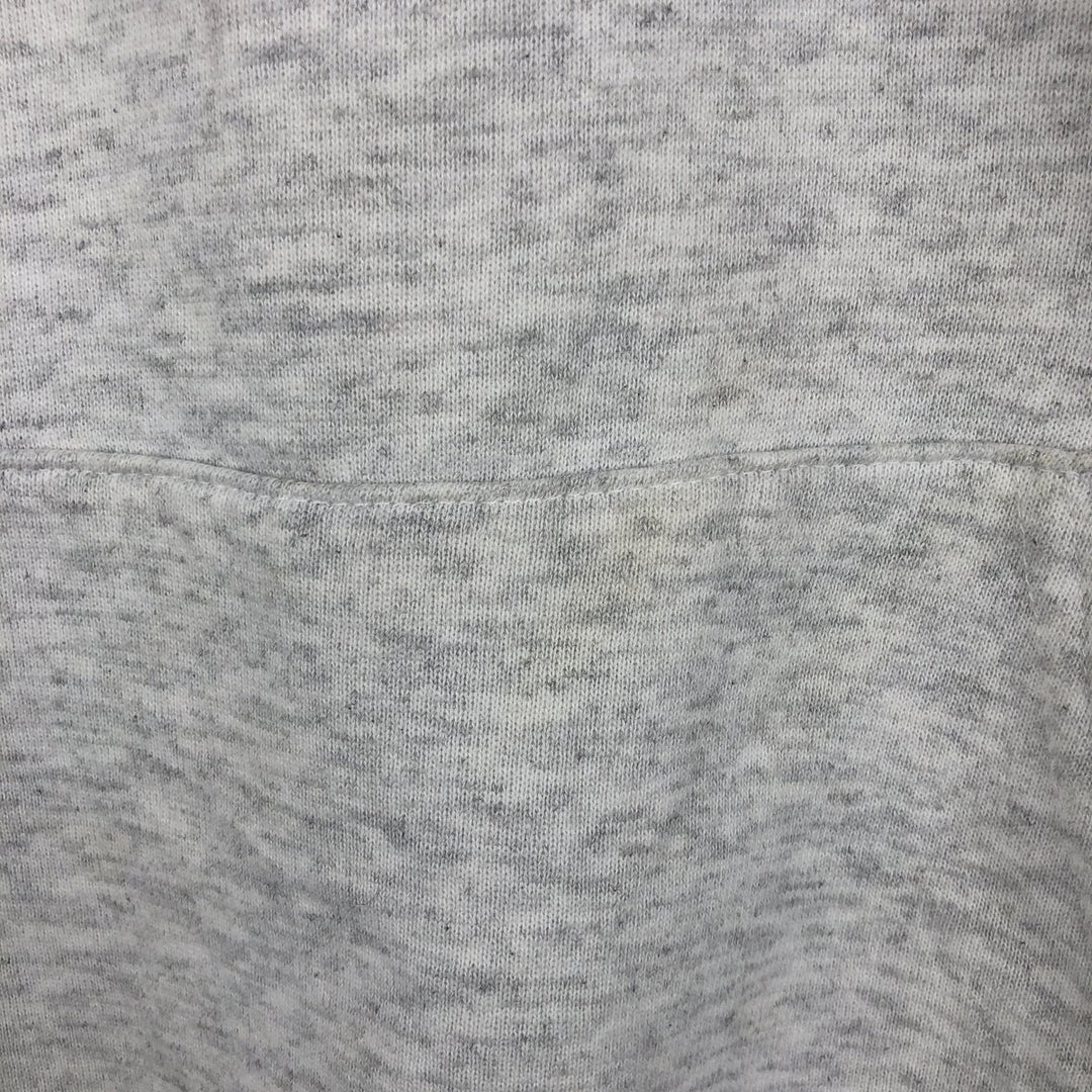 90'S Champion Authentic Athletic Apparel Triple Print College Pullover Hoodie, Made in USA cotton gray type Vintage Second Hand