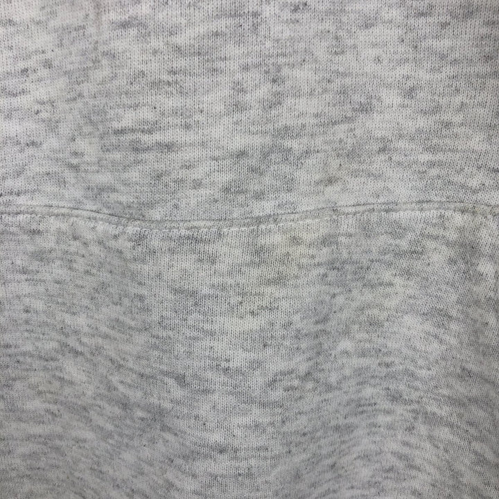 90'S Champion Authentic Athletic Apparel Triple Print College Pullover Hoodie, Made in USA cotton gray type Vintage Second Hand
