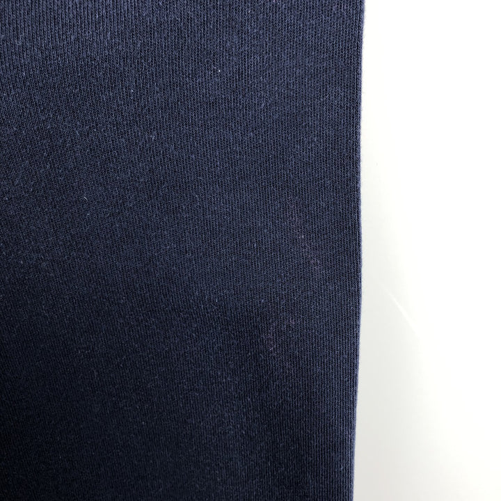 90'S Ralph Lauren Polo Sport Half-Zip Logo Sweatshirt, Men's Size L cotton navy blue type Vintage Second Hand