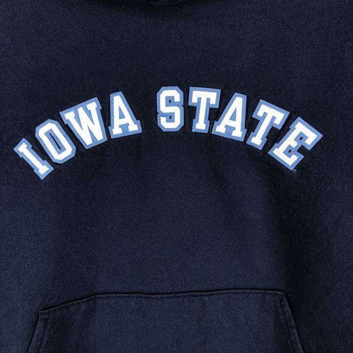2000'S Champion Iowa State University College Pullover Hoodie, Men's XL cotton navy blue type Vintage Second Hand