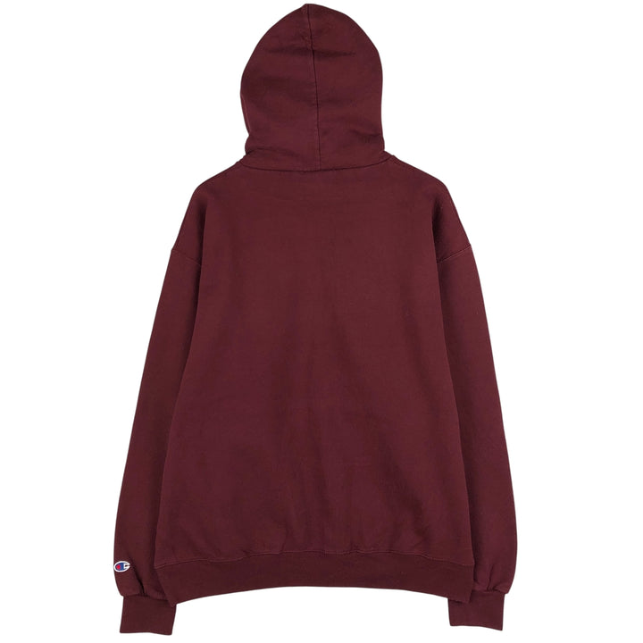 2000'S Champion Harvard University College Sweatshirt Pullover Hoodie, Men's XL cotton red type reddish brown Vintage Second Hand