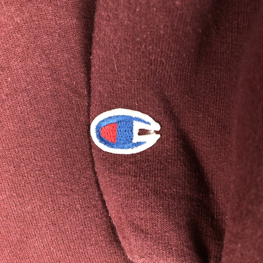 2000'S Champion Harvard University College Sweatshirt Pullover Hoodie, Men's XL cotton red type reddish brown Vintage Second Hand
