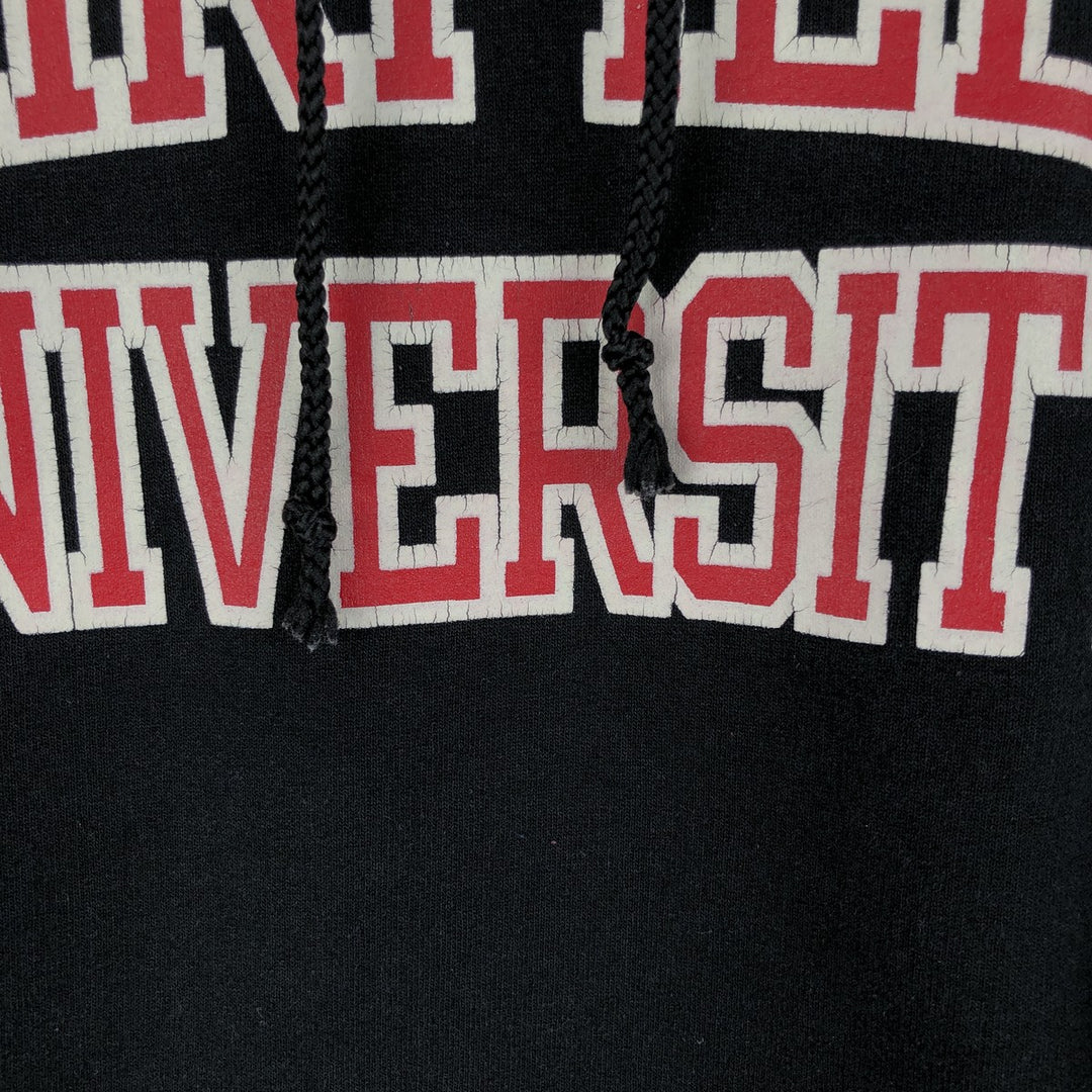 2000'S Champion ECO FLEECE College Sweatshirt Pullover Hoodie, Men's Size M unclear black type Vintage Second Hand
