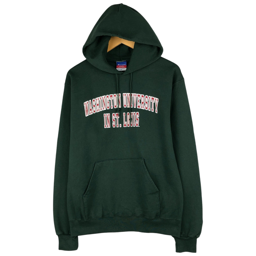 2000'S Champion Authentic Athletic Apparel College Pullover Hoodie, Men's Size M cotton Green type dark green Vintage Second Hand