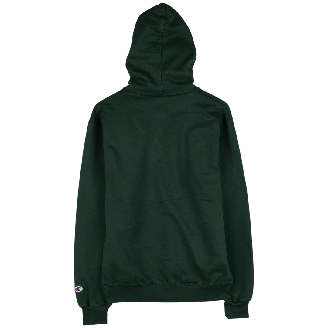 2000'S Champion Authentic Athletic Apparel College Pullover Hoodie, Men's Size M cotton Green type dark green Vintage Second Hand