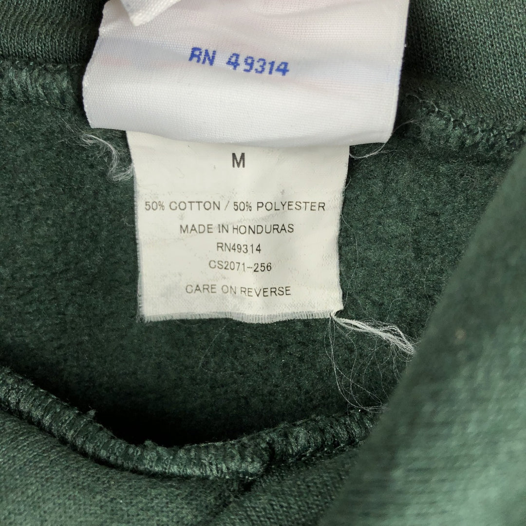 2000'S Champion Authentic Athletic Apparel College Pullover Hoodie, Men's Size M cotton Green type dark green Vintage Second Hand