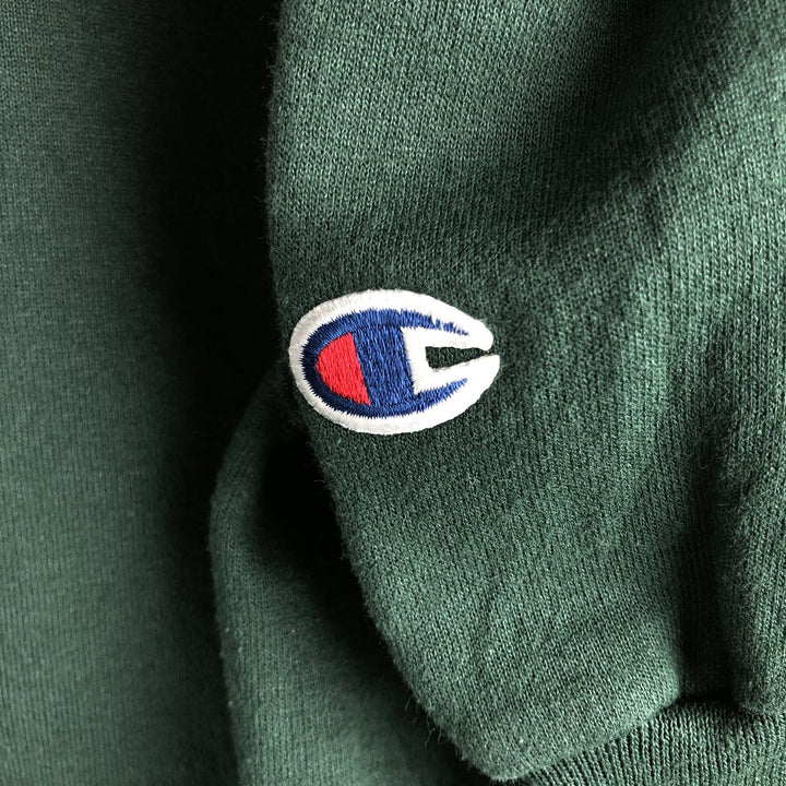 2000'S Champion Authentic Athletic Apparel College Pullover Hoodie, Men's Size M cotton Green type dark green Vintage Second Hand