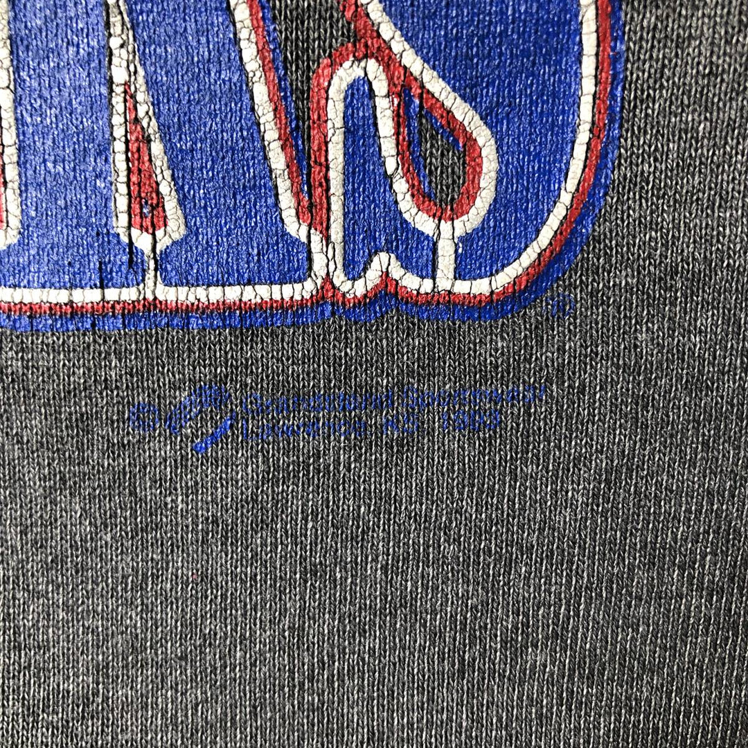 Vintage 90'S Fruit of the Loom Heavyweight College Sweatshirt, Made in USA, Men's Size XL cotton Charcoal Vintage Second Hand