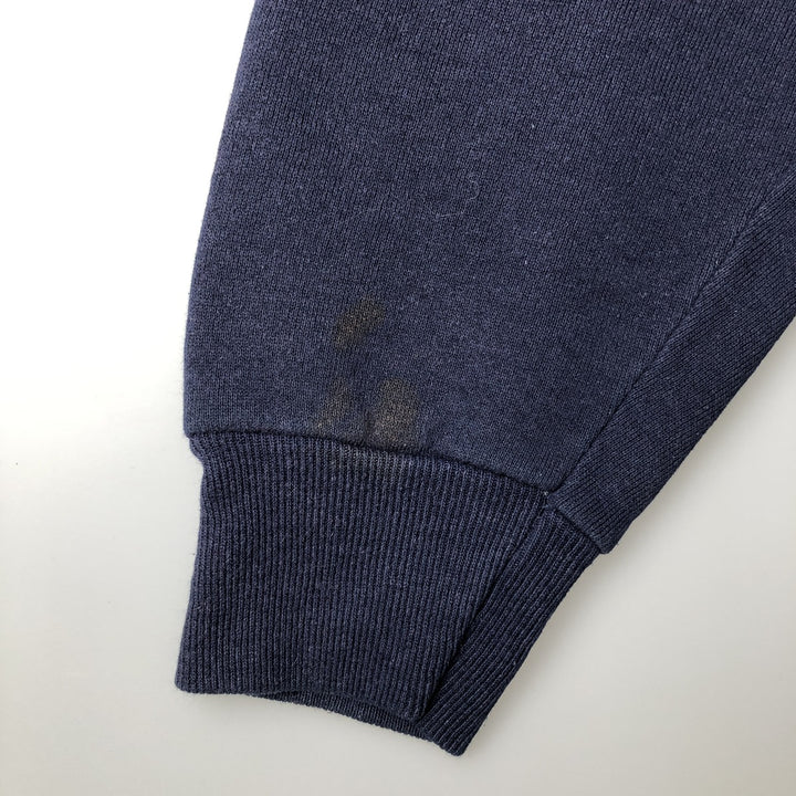 OFF CAMPUS College Sweatshirt, Made in USA, Men's Size XL cotton navy blue type Vintage Second Hand