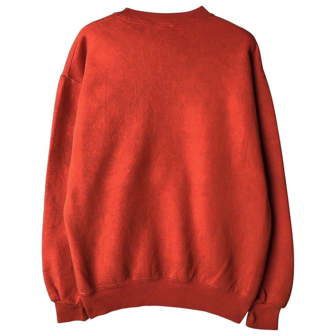 Vintage 90'S Russell ATHLETIC college sweatshirt, made in the USA, size M, men's cotton orange type Vintage Second Hand