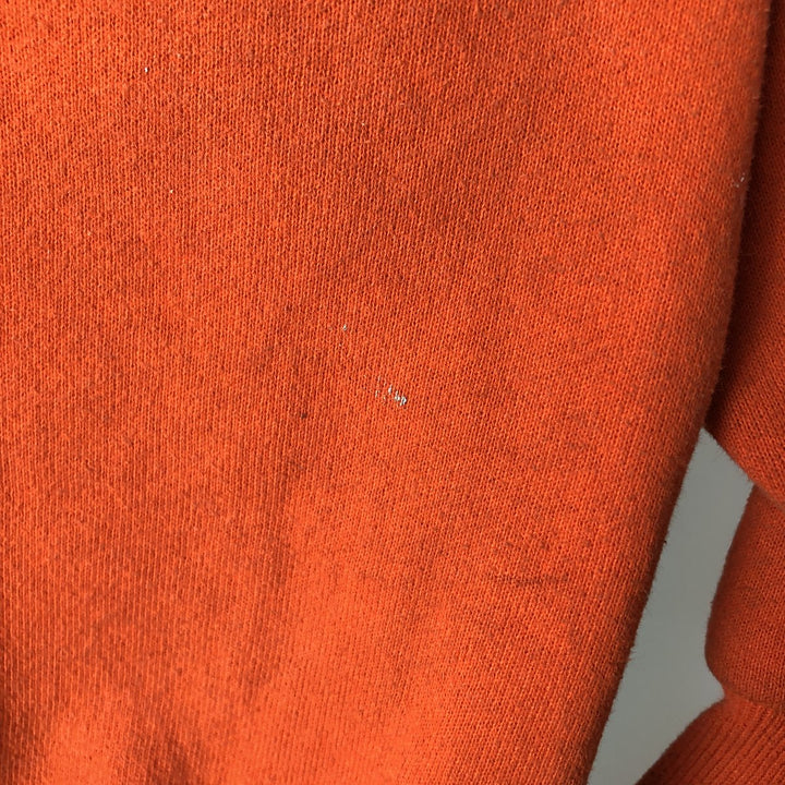 Vintage 90'S Russell ATHLETIC college sweatshirt, made in the USA, size M, men's cotton orange type Vintage Second Hand