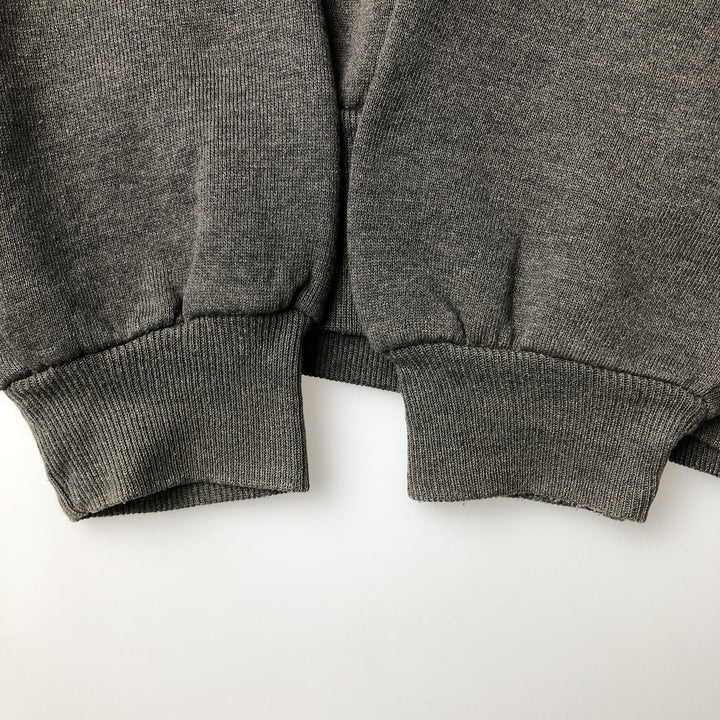 80s-90'S Jerzees College Sweatshirt, Made in USA, Men's XL, Vintage cotton Charcoal Vintage Second Hand