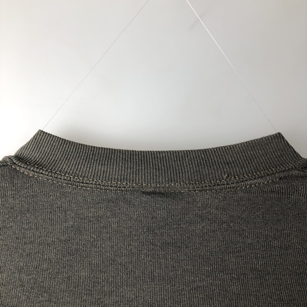 80s-90'S Jerzees College Sweatshirt, Made in USA, Men's XL, Vintage cotton Charcoal Vintage Second Hand