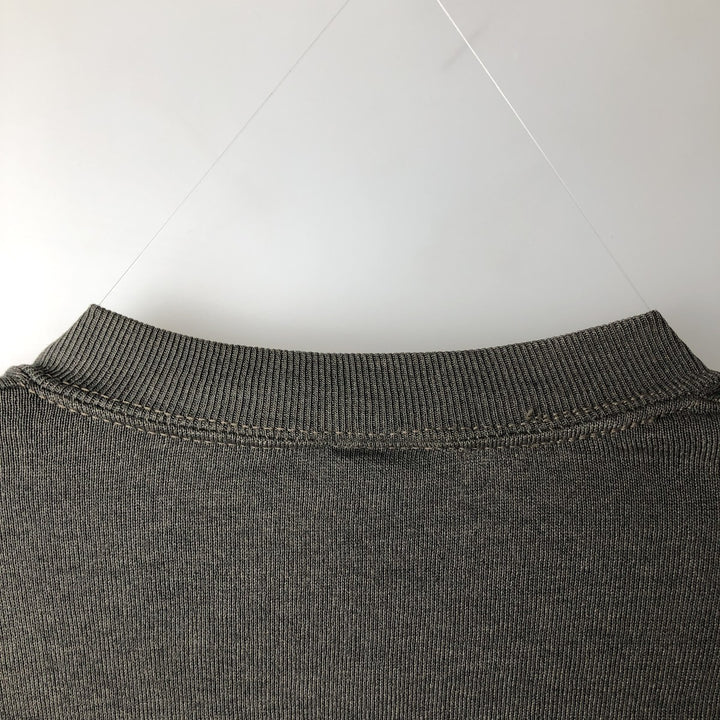 80s-90'S Jerzees College Sweatshirt, Made in USA, Men's XL, Vintage cotton Charcoal Vintage Second Hand