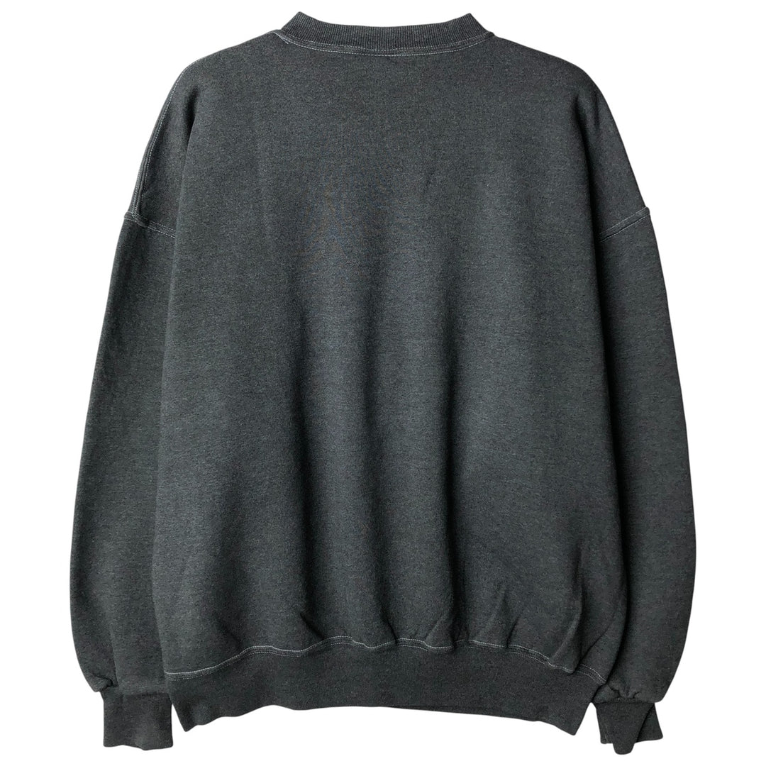 Vintage 90'S Jerzees Super Sweats college sweatshirt, made in the USA, men's size XL cotton black type Vintage Second Hand