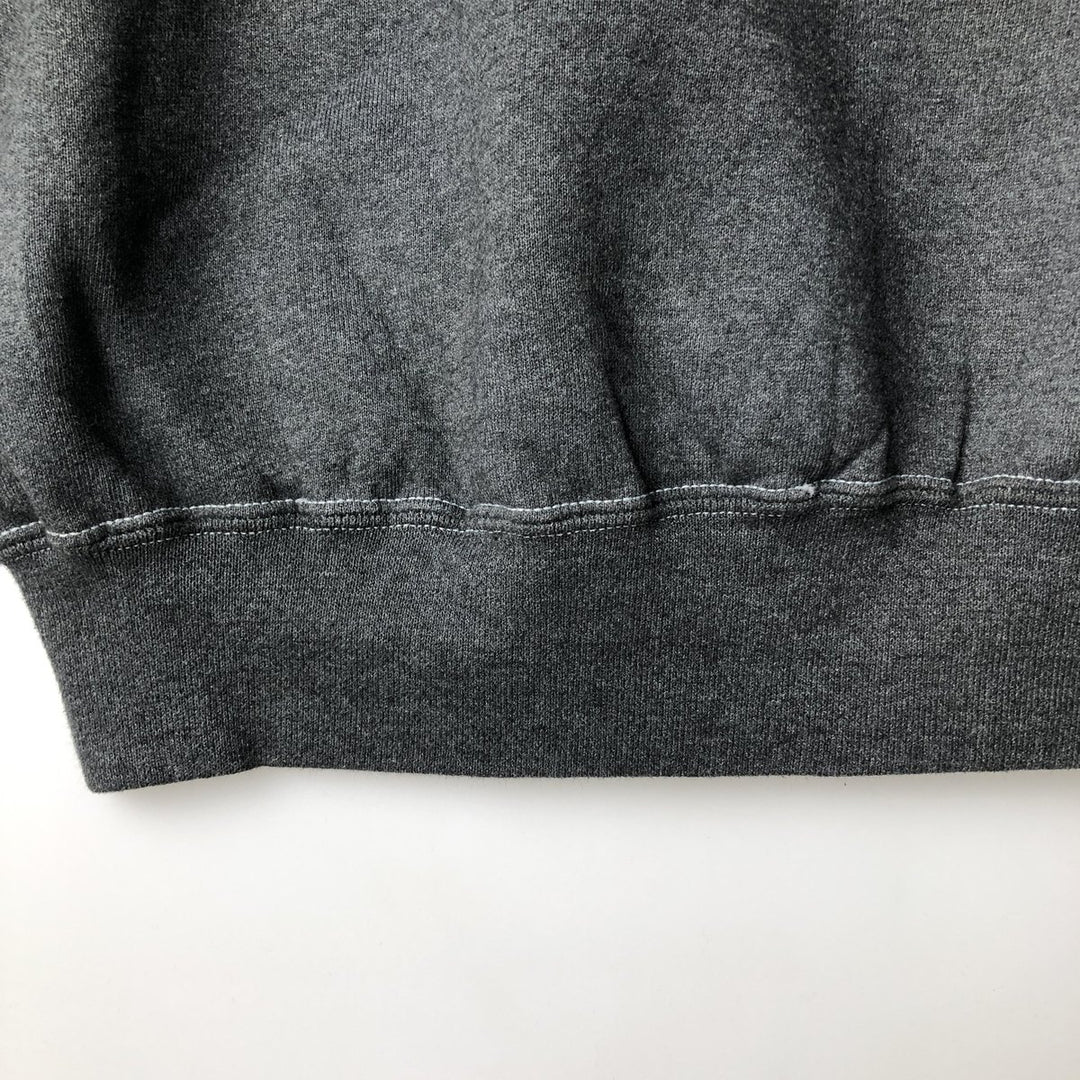 Vintage 90'S Jerzees Super Sweats college sweatshirt, made in the USA, men's size XL cotton black type Vintage Second Hand