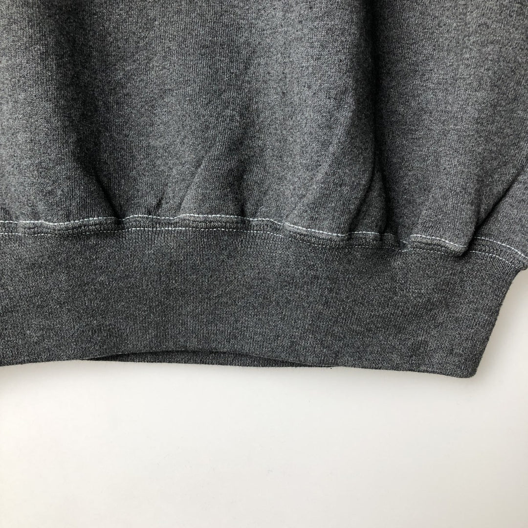 Vintage 90'S Jerzees Super Sweats college sweatshirt, made in the USA, men's size XL cotton black type Vintage Second Hand