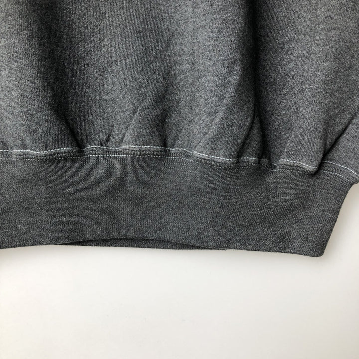 Vintage 90'S Jerzees Super Sweats college sweatshirt, made in the USA, men's size XL cotton black type Vintage Second Hand