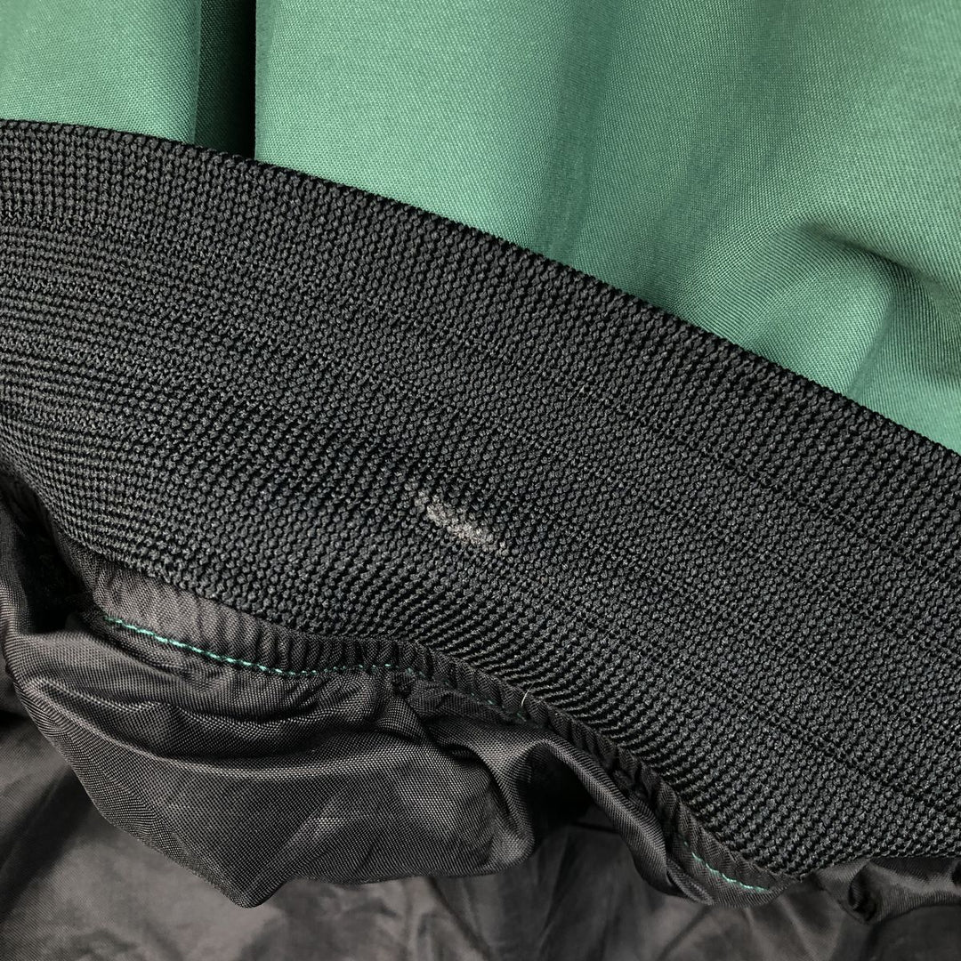90s~00'S Nike Golf V-neck warm-up pullover, men's XL size polyester green type Vintage Second Hand