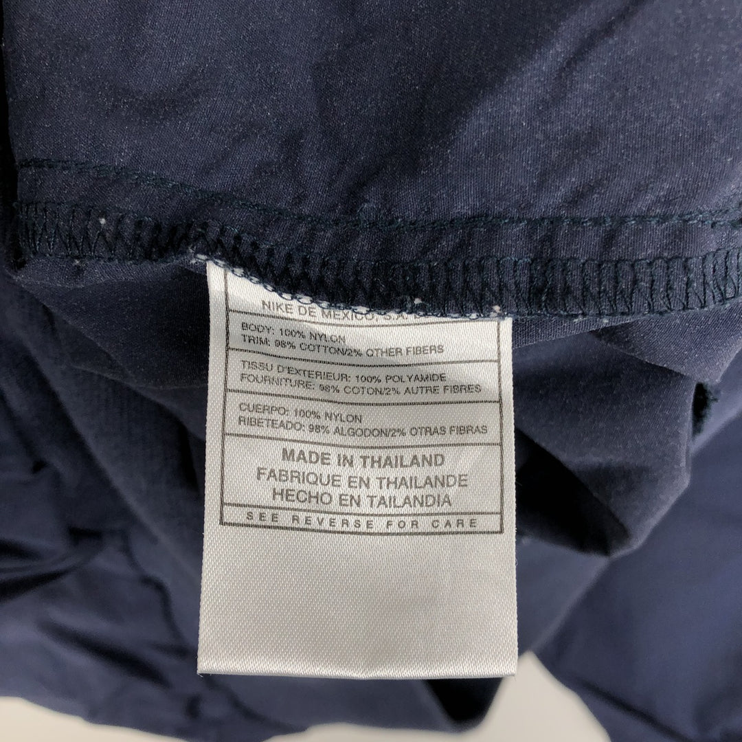 90s-00'S Nike Golf Half-Snap Nylon Pullover, Men's Size Medium Nylon navy blue type Vintage Second Hand