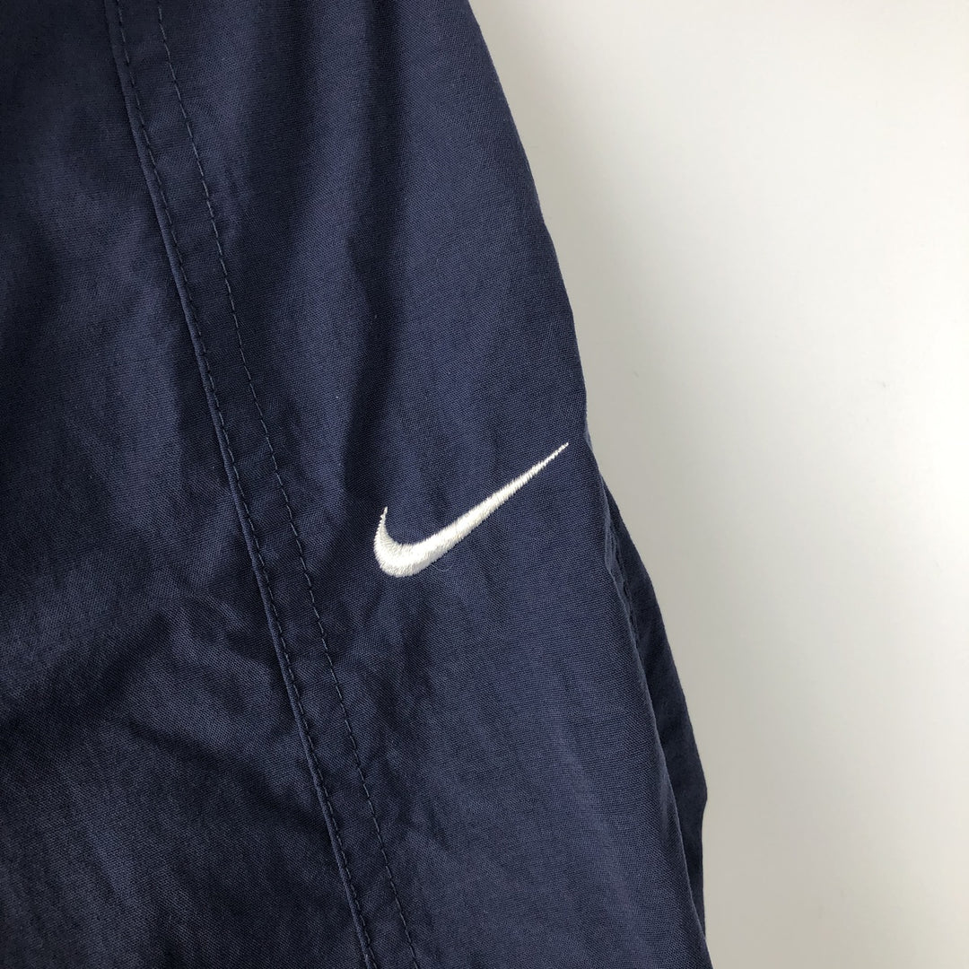 90s-00'S Nike Golf Half-Snap Nylon Pullover, Men's Size Medium Nylon navy blue type Vintage Second Hand
